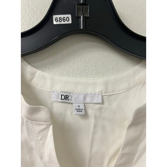 DR 2 White Tank Top Sz S - Picture 3 of 3